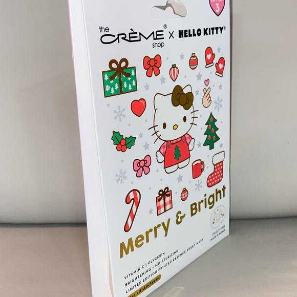 Hello Kitty Merry & Bright essence Sheet Masks (pack of 3 masks) - Picture 2 of 3